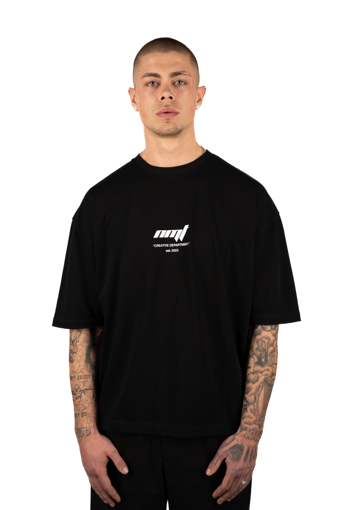 OVERSIZE TEE BLACK 