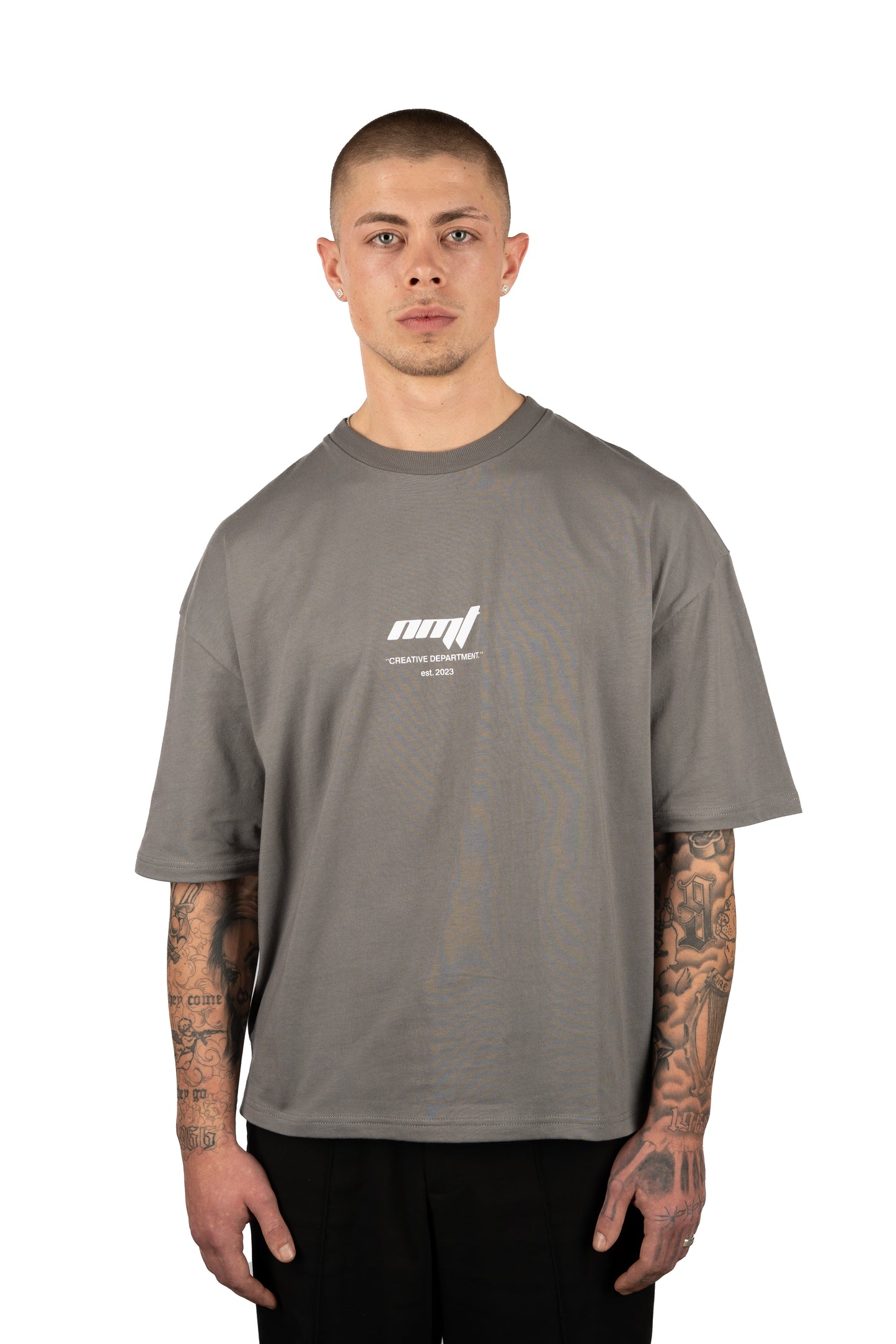 OVERSIZE TEE DARKGREY