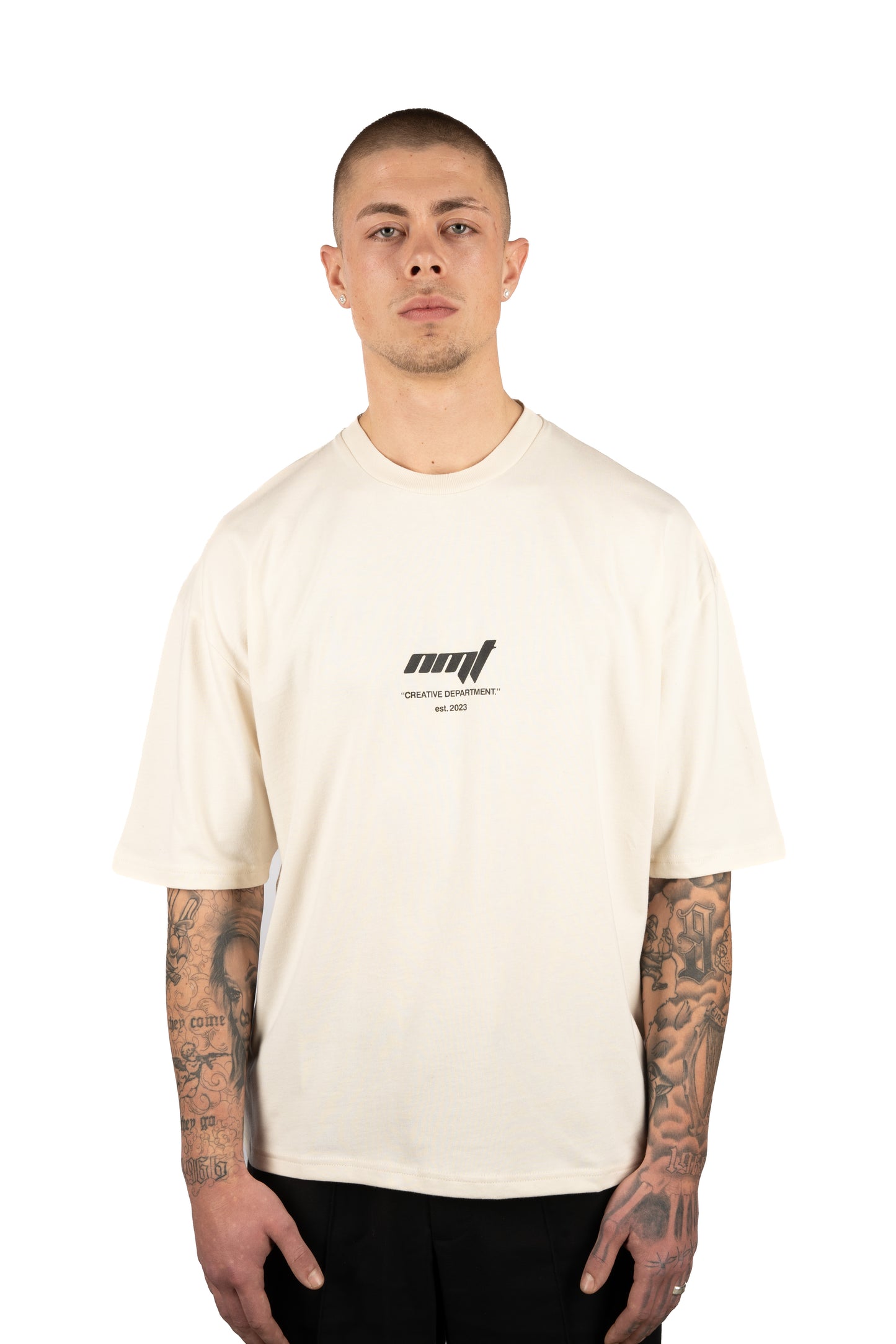 OVERSIZE TEE CLOUD CREAM